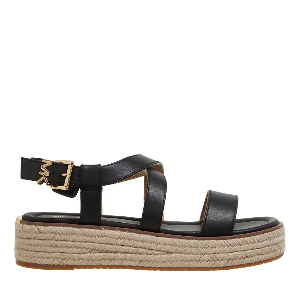 MICHAEL Michael Kors Lynn Espadrille Sandal Black