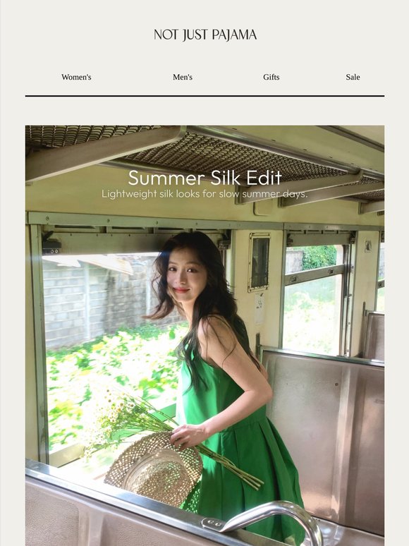 Ease Into Summer in Silk