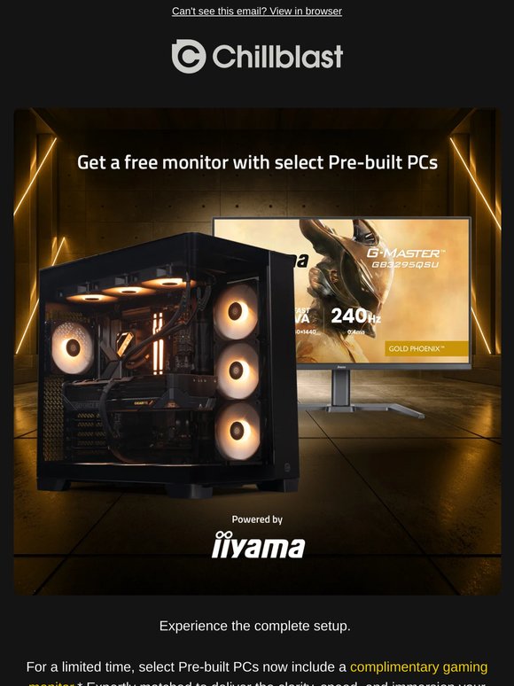 Get a free immersive monitor