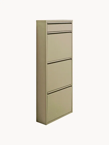 Wand-Schuhschrank Caruso mit Klappfächern