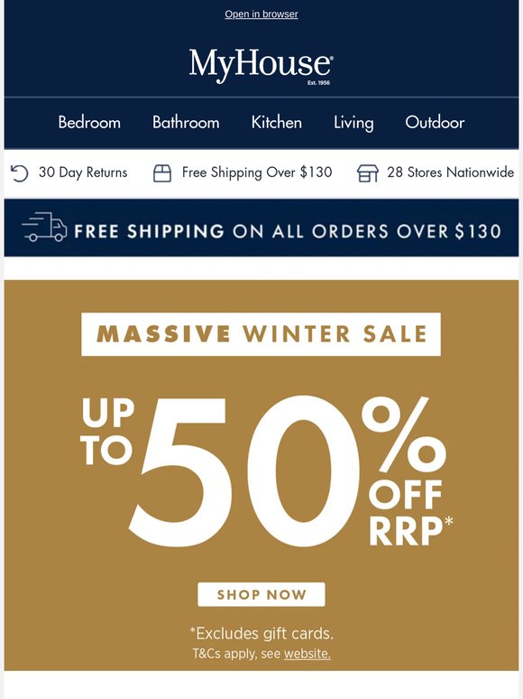 Blanket Season Has Arrived 👀 Up to 50% Off