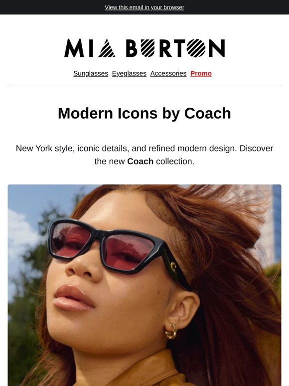 Coach eyewear is here