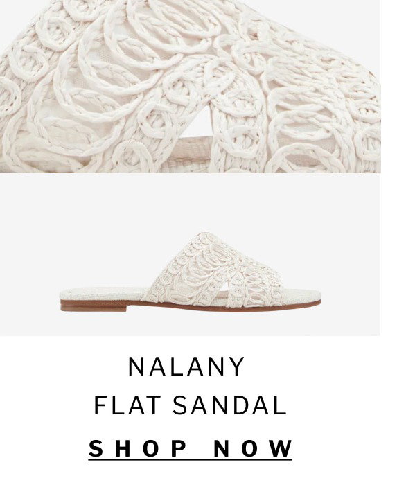 nalany  flat sandal SHOP NOW