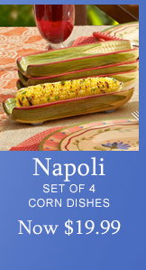Napoli Set of 4 Corn Dishes - Now $19.99