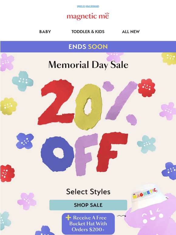 Sale ends soon! Shop summer essentials.