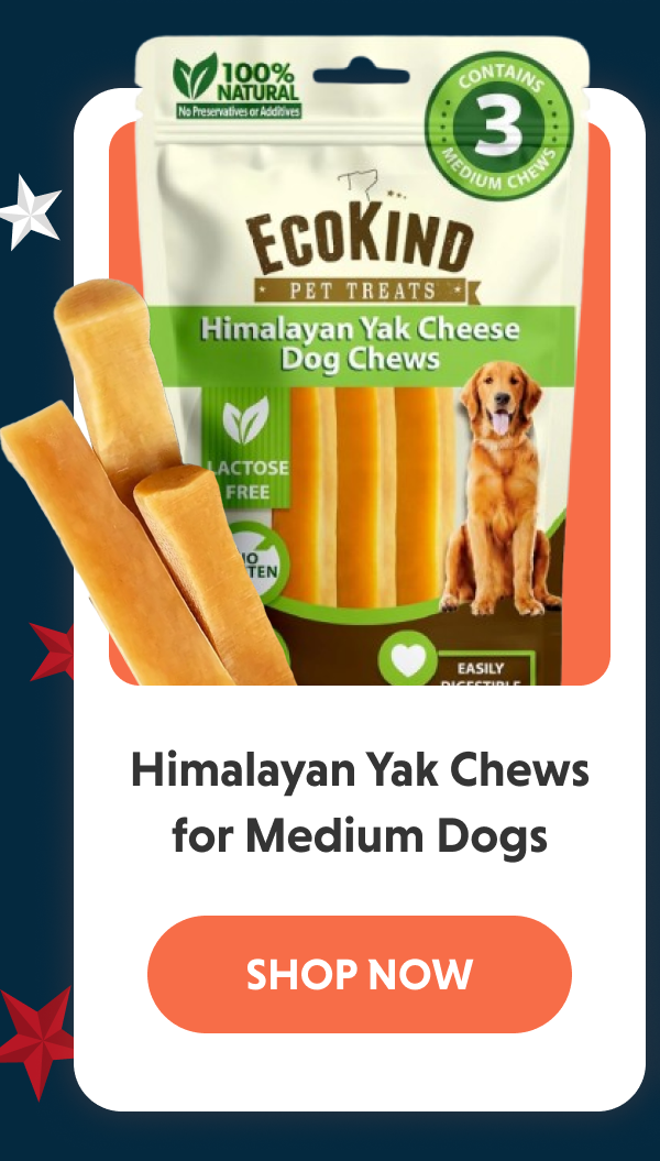 Himalayan Yak Chews for Medium Dogs