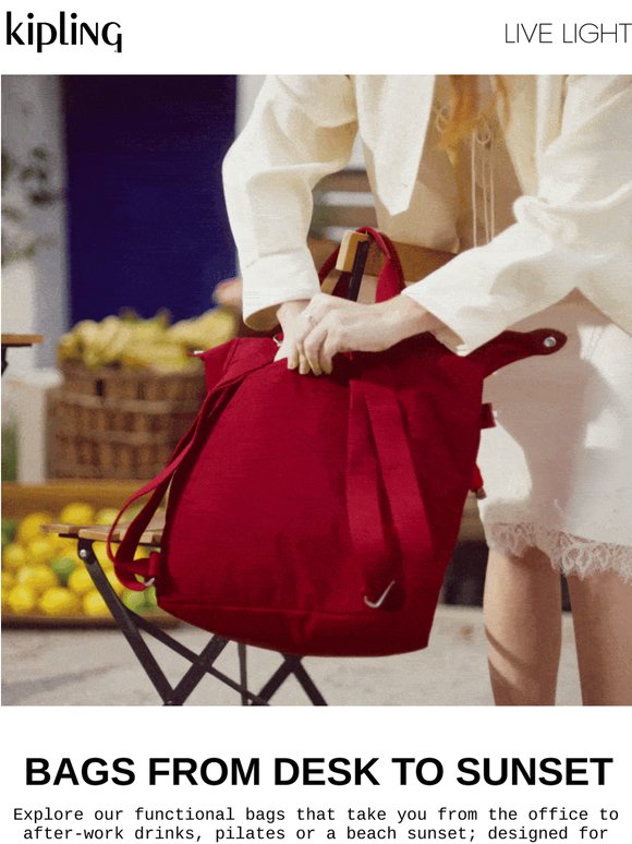 Effortlessly chic, incredibly practical
