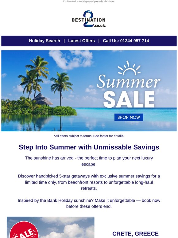 Summer Sale Now On ☀️ Save up to 45%