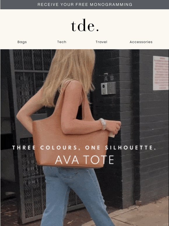 Some bags just fit the life you're living.
