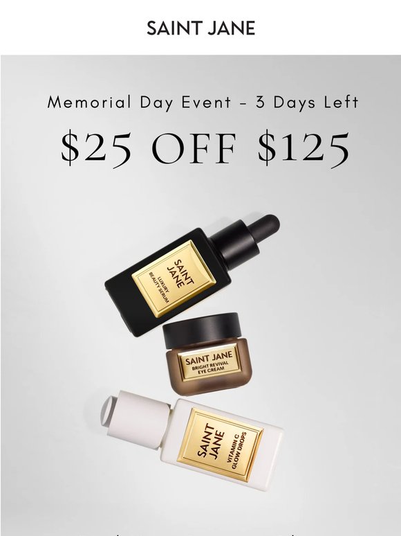 This Weekend Only! | $25 Off $125
