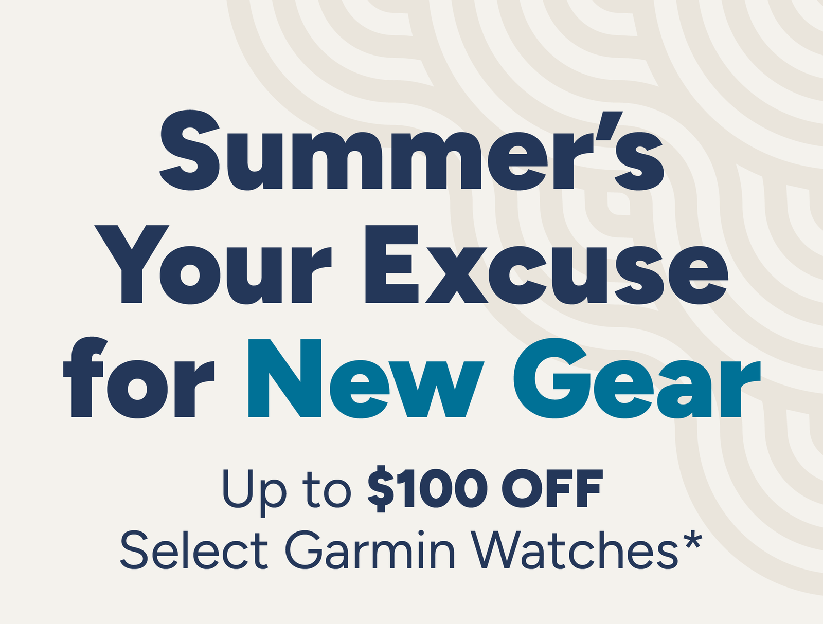 Up to $100 off select Garmin watches*