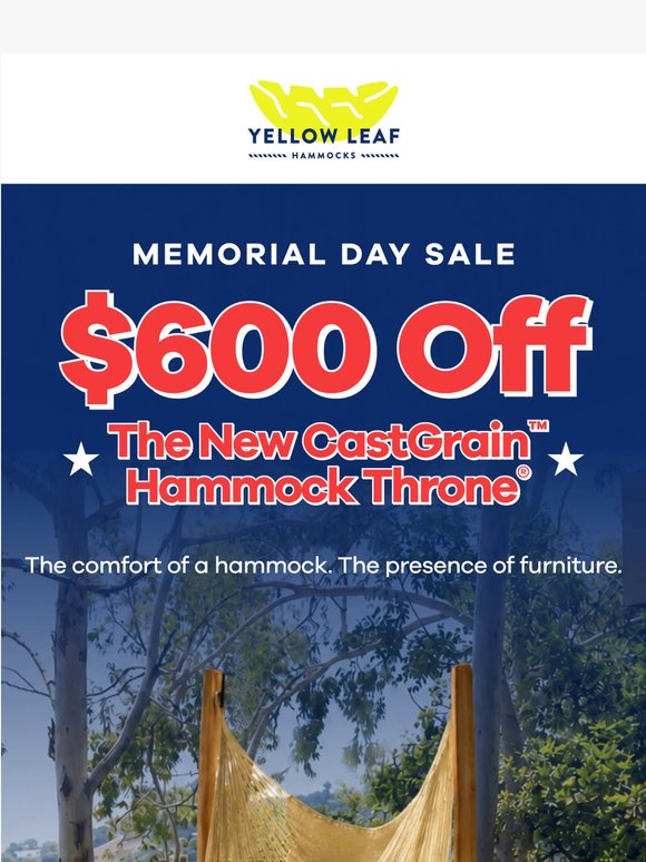 $600 off the seat your summer revolves around ✨