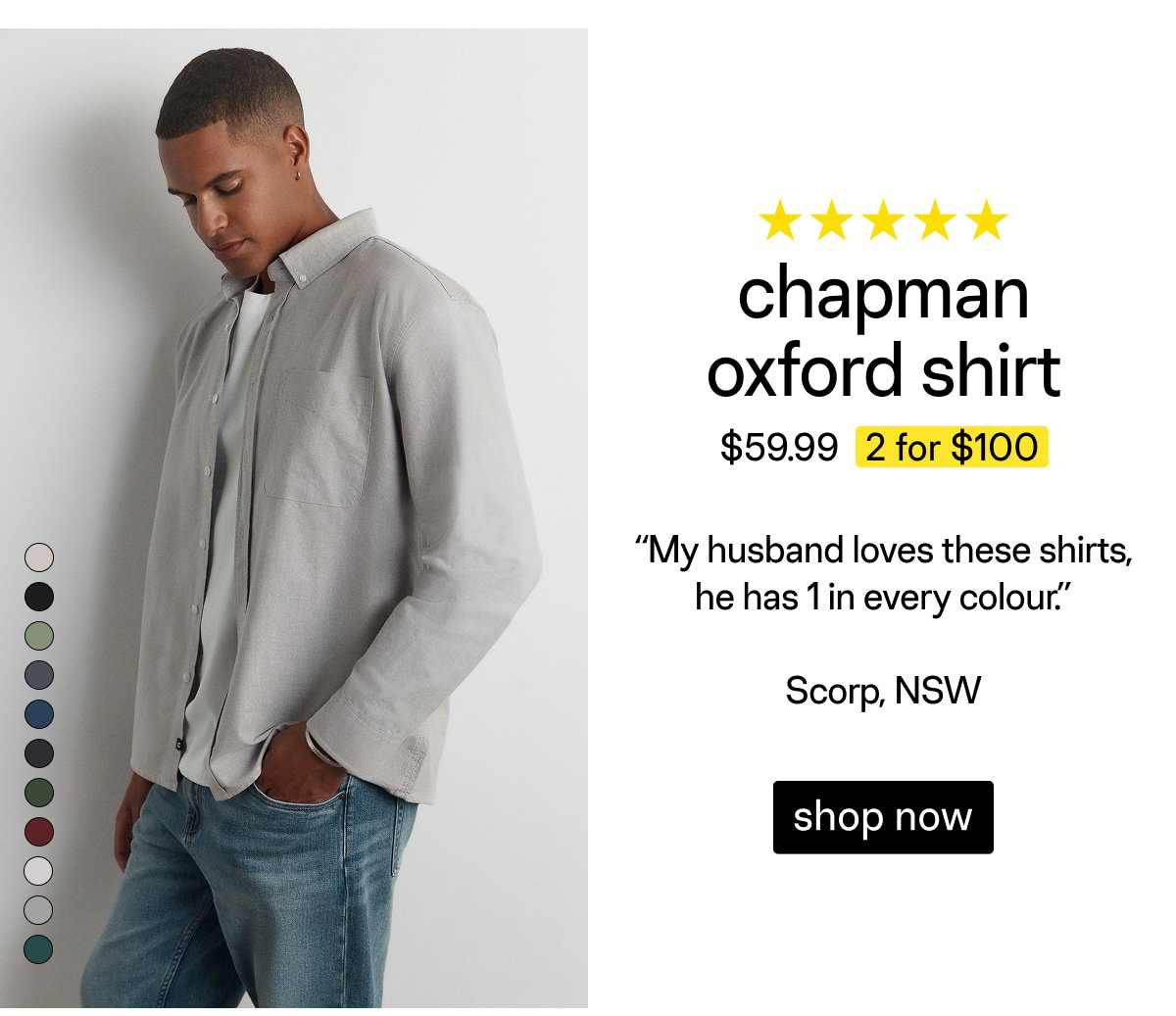 Shop The Chapman Oxford Shirt