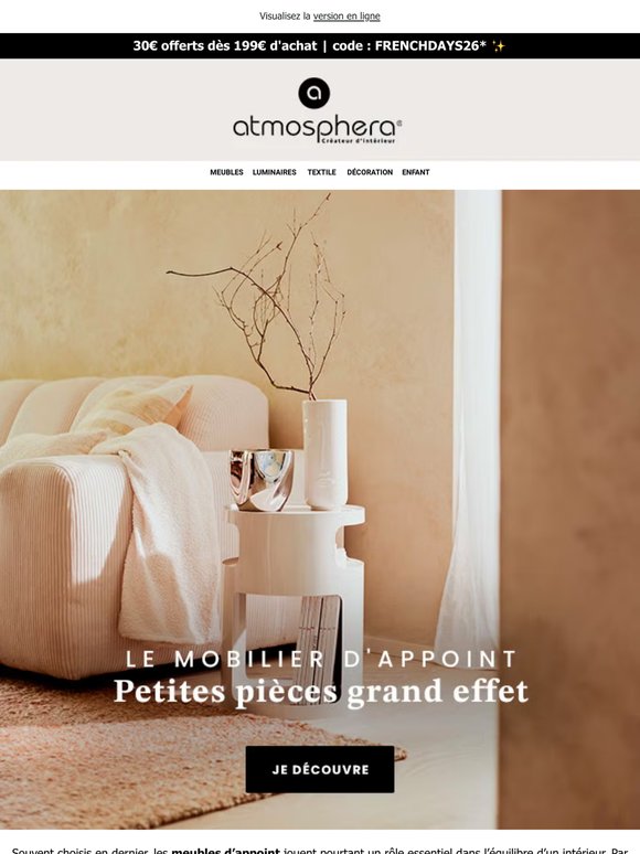 Des petites pièces pour un effet waouh ✨