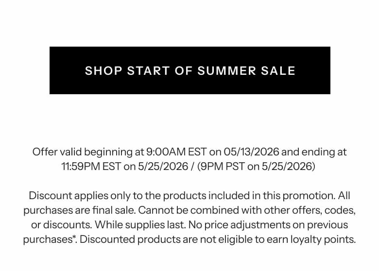 Start of Summer Sale