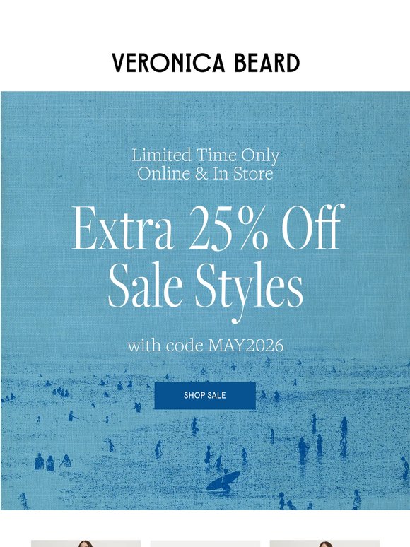 Our sale is on (but not for long)