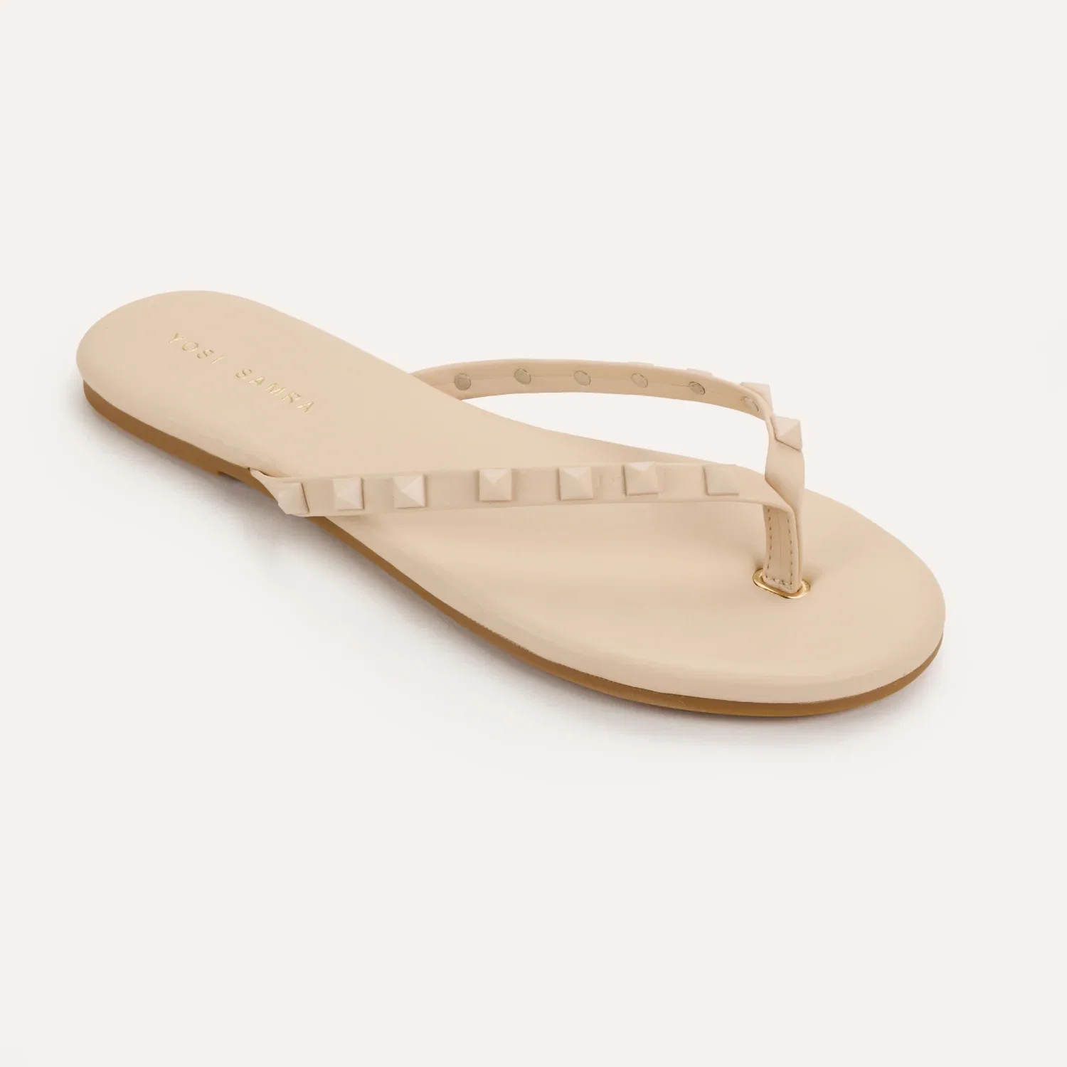 Image of Rivington Stud Flip Flop in Nude