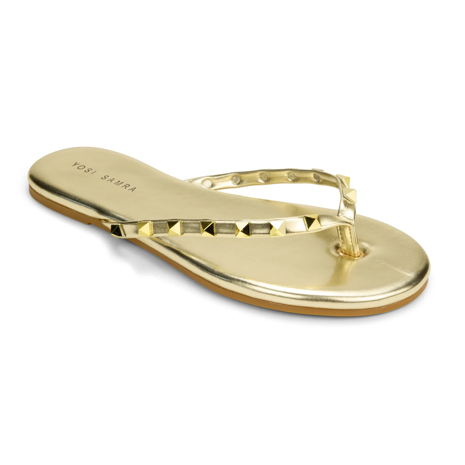 Image of Rivington Stud Flip Flop in Gold