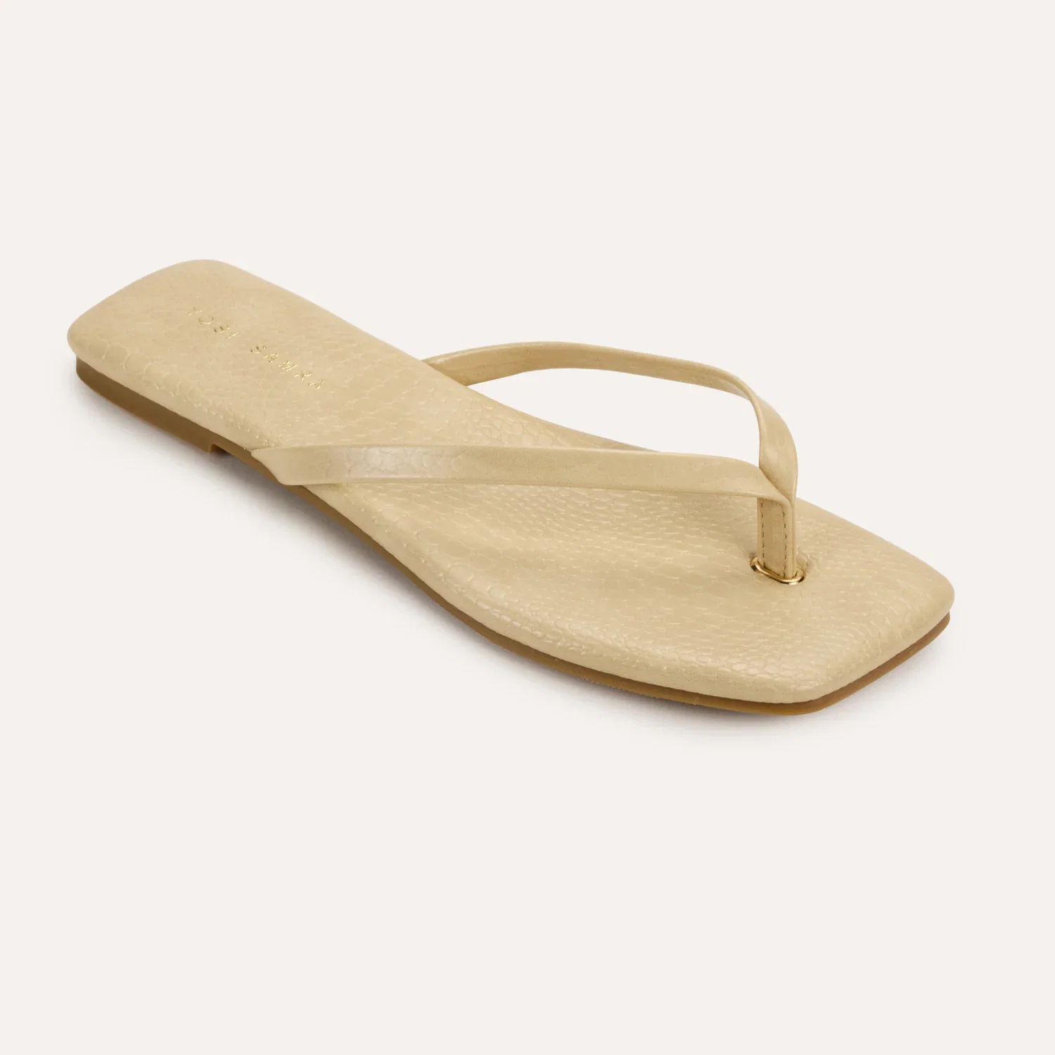 Image of Mercer Flip Flop in Cream Croc