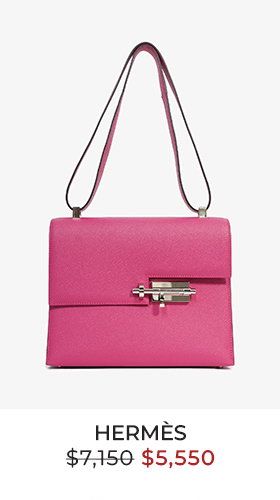 Hermès 2017 Rose Pourpre Epsom Leather Verrou 23 Crossbody Bag