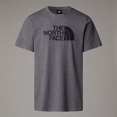 The North Face Men's Easy Cotton T-Shirt | Grey Heather | Sizes...