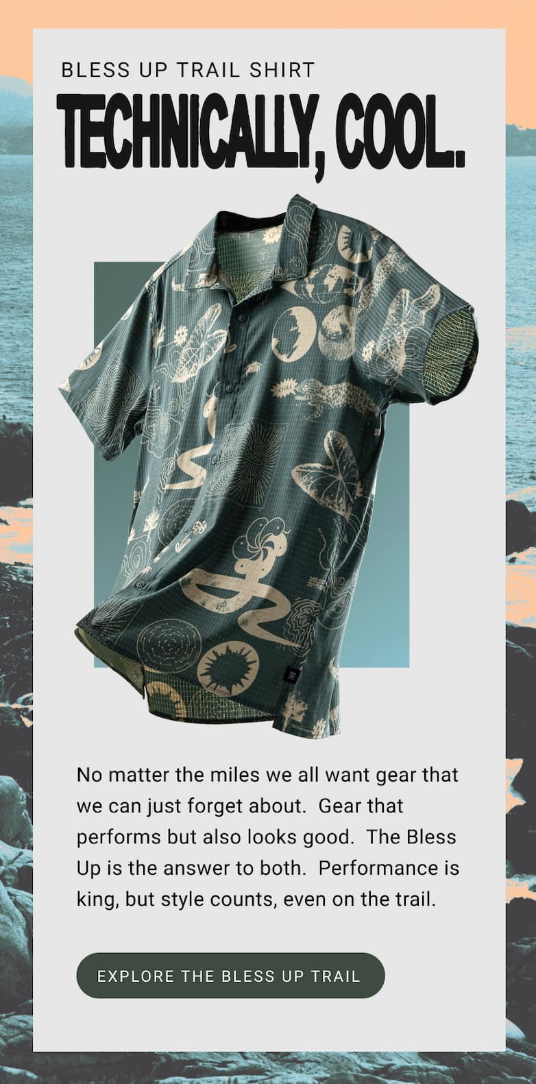 Bless Up Trail Shirt