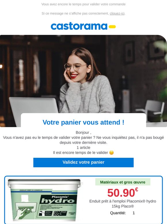 Pstt ! Votre panier vous attend... 👉