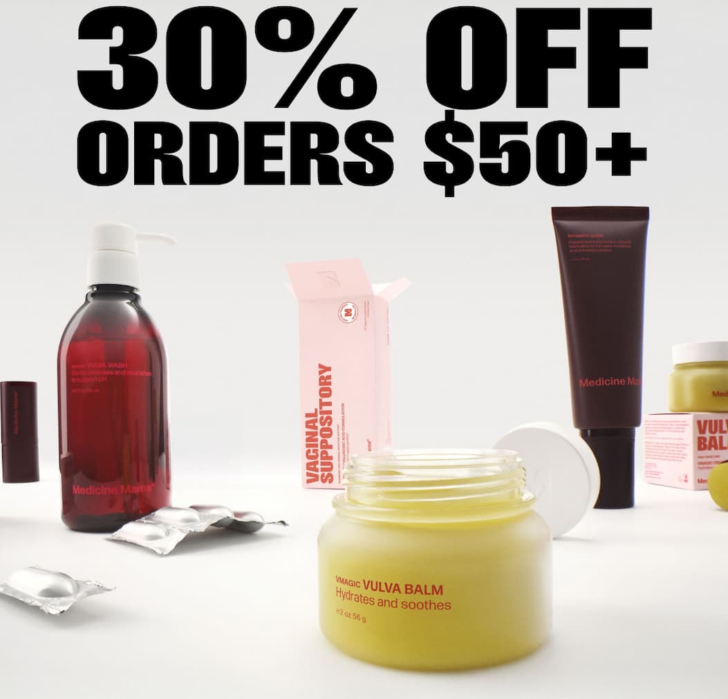 30% OFF Orders $50+