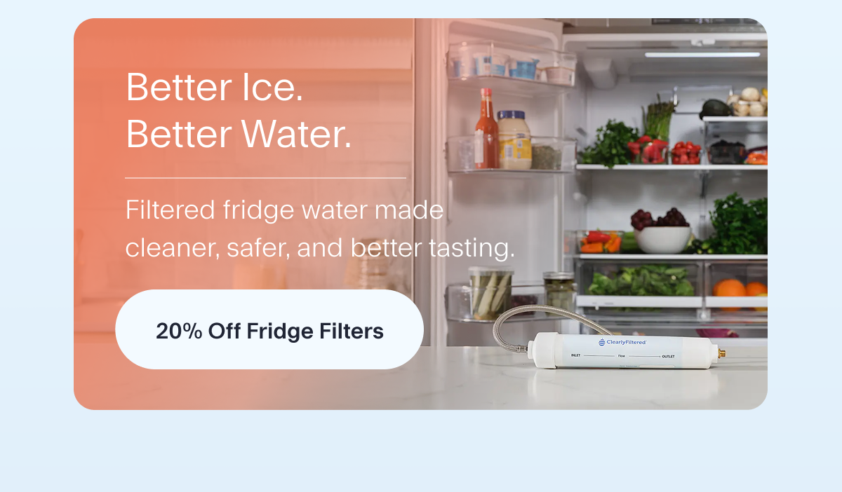 20% Off Fridge Filters
