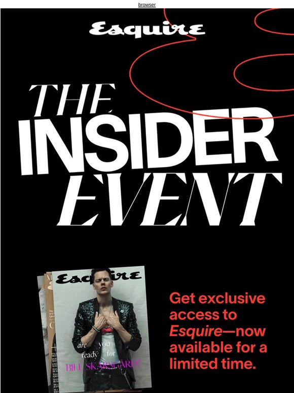 Last Chance to Save Nearly 50% on Esquire Premium