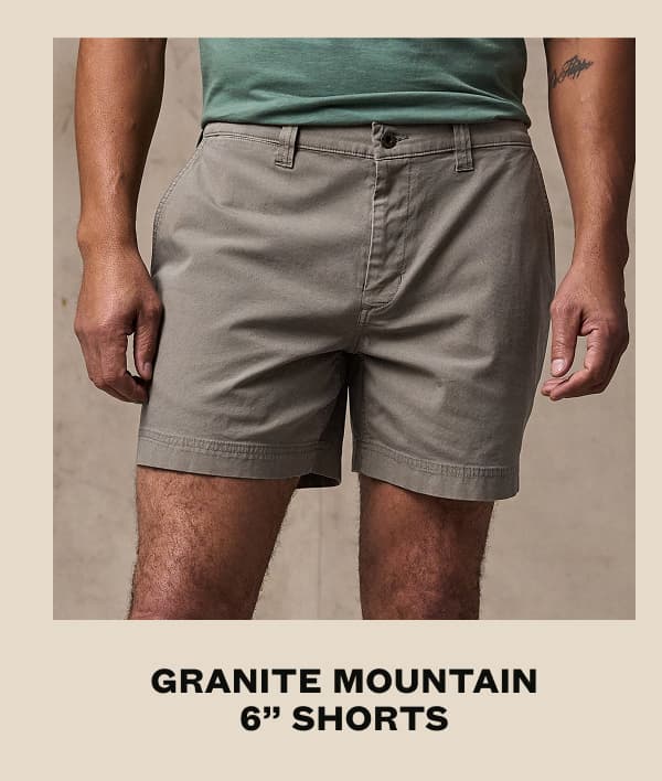 Granite Mountain 6" Shorts