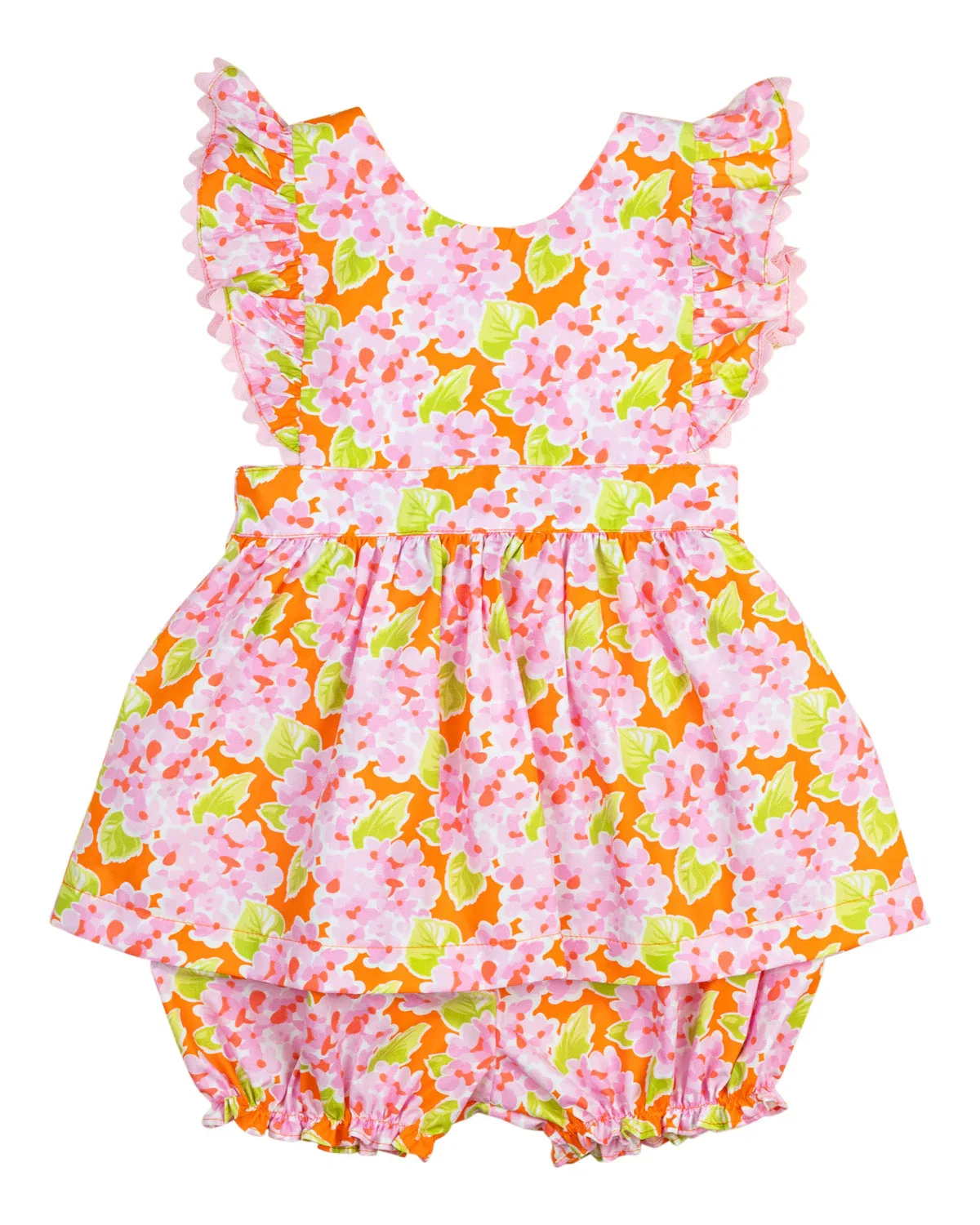 Image of Pink Bunch of Flowers Penny Bloomer Set