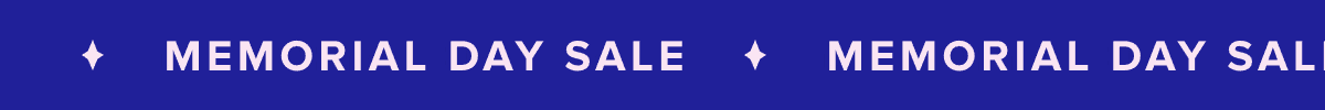 Memorial Day Sale