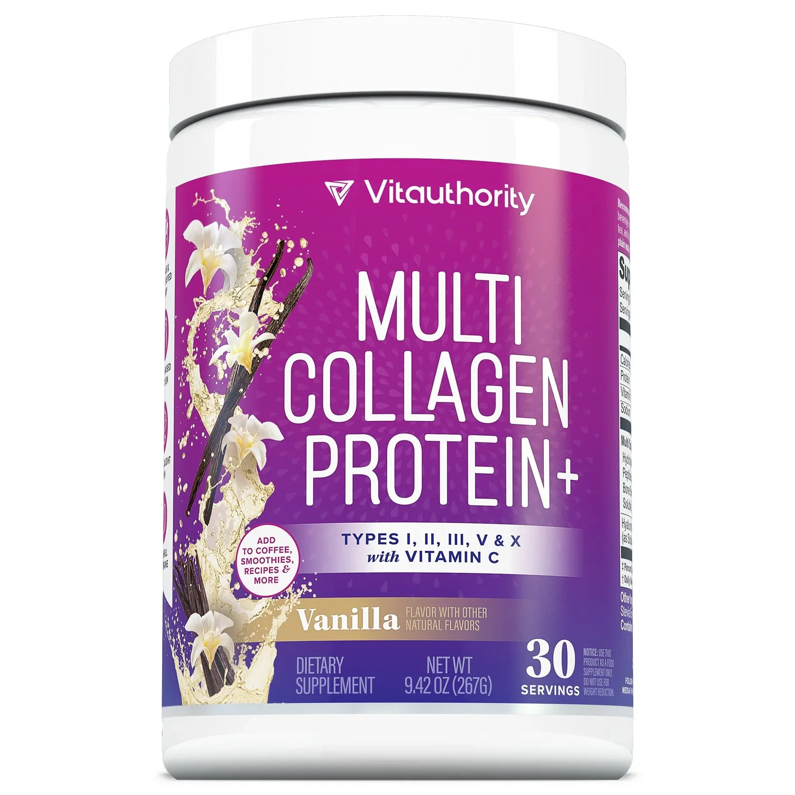 Image of Multi Collagen Protein + Vanilla