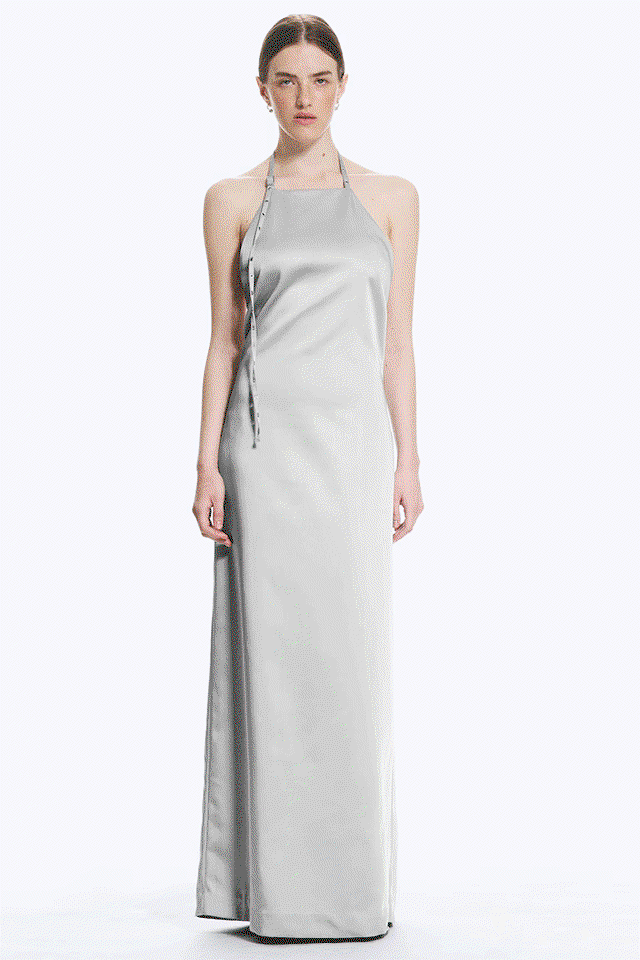 A-LINE STRAP DRESS