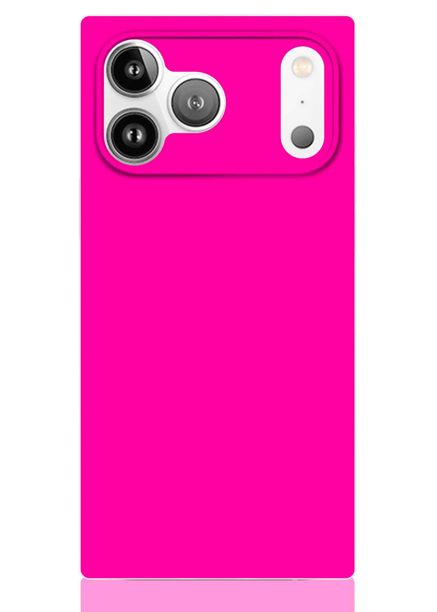 Image of SQUARE® Neon Pink iPhone Case