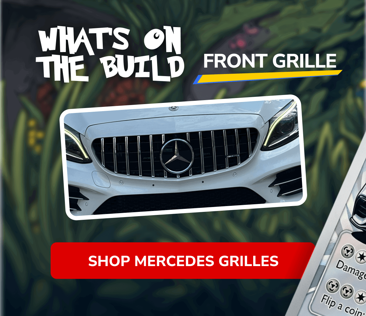 WHAT'S ON THE BUILD FRONT GRILLE