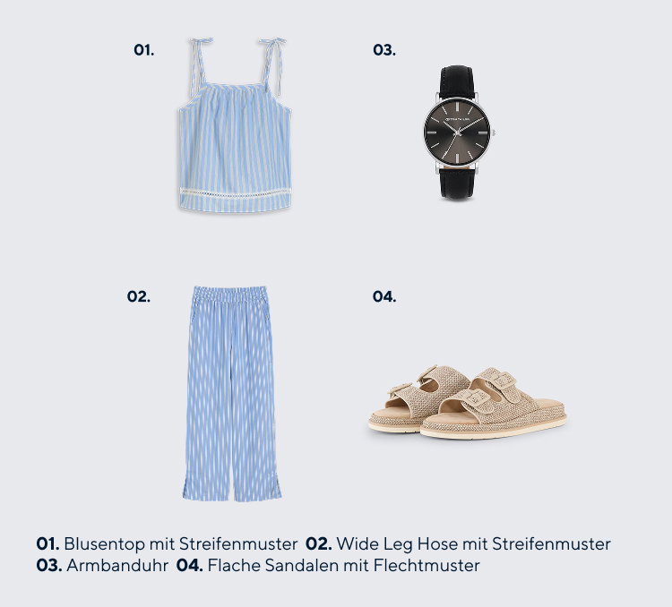 Streifen Look shoppen