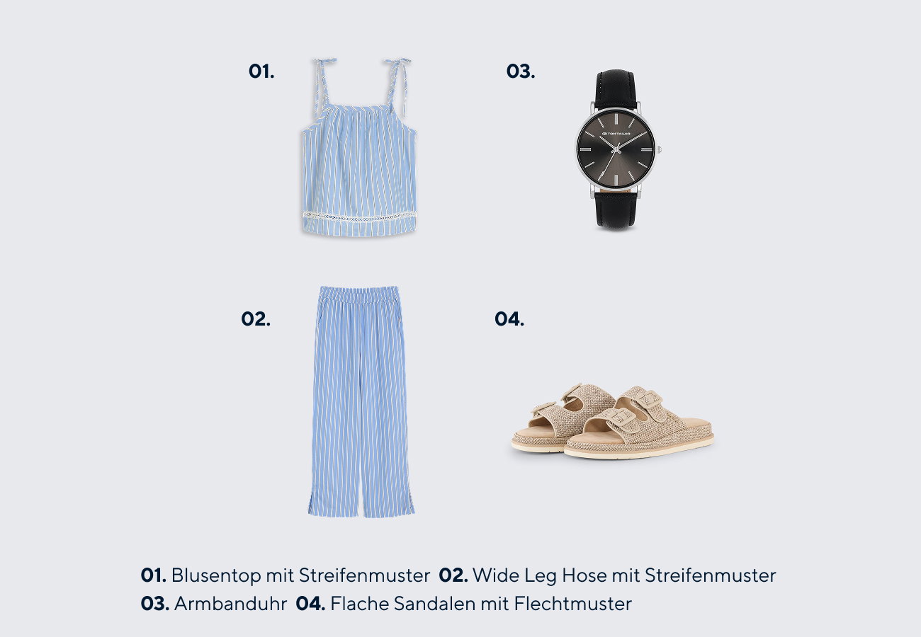 Streifen Look shoppen