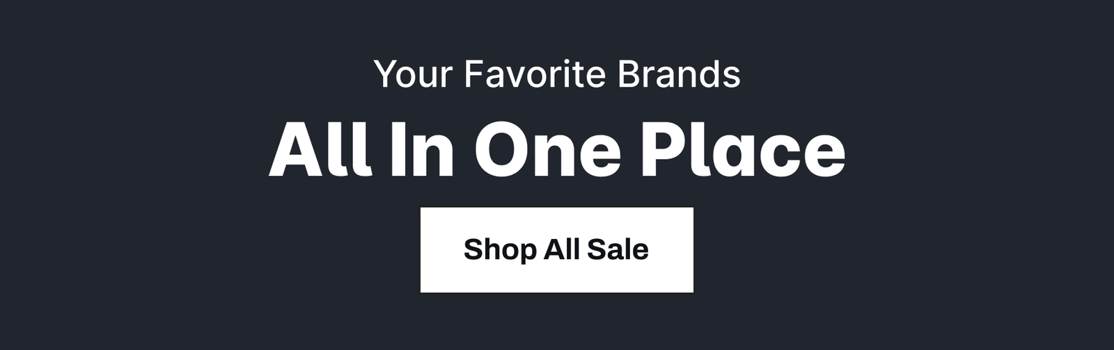 Shop Sale