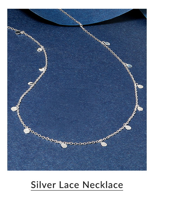 Silver Lace Necklace