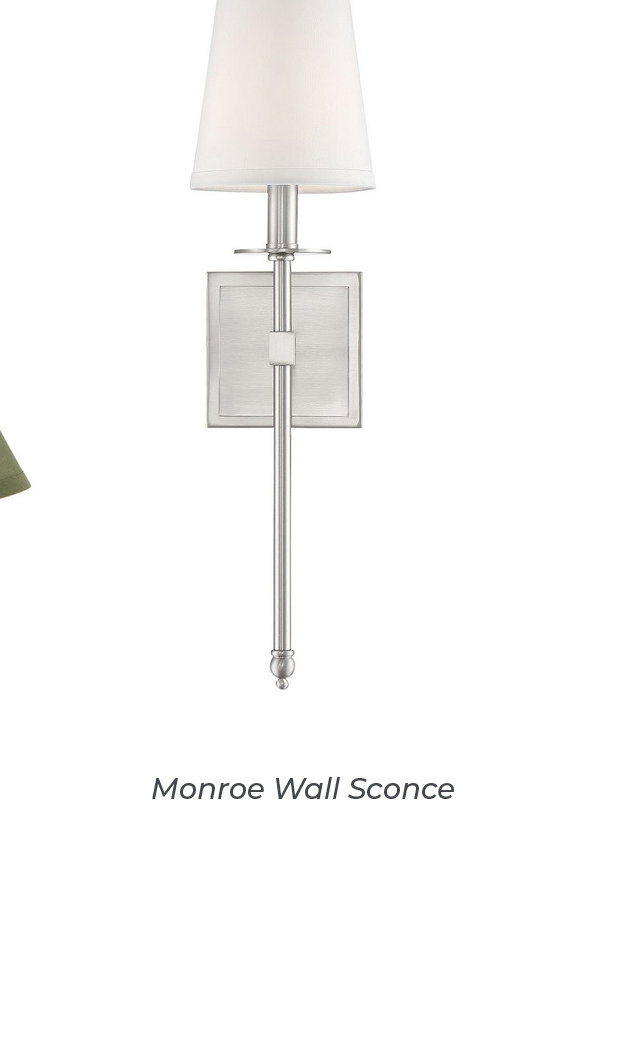 Monroe Wall Sconce by Savoy House