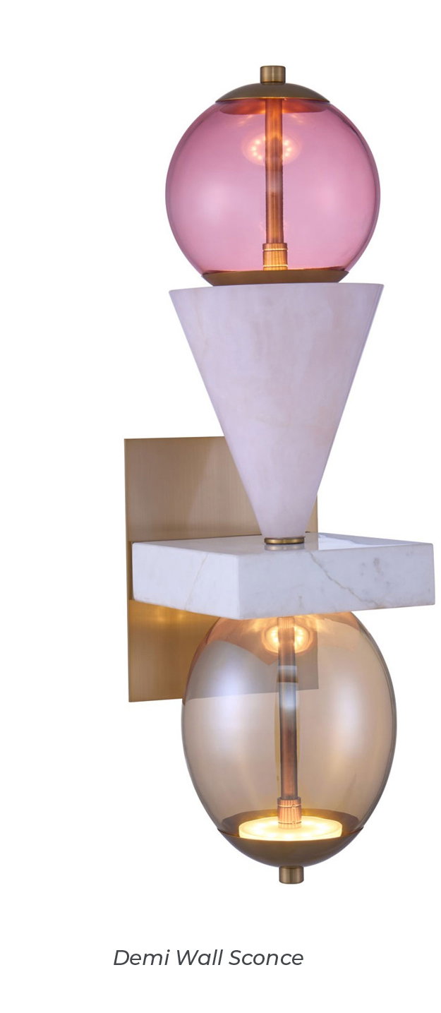 Demi Wall Sconce by Kalco
