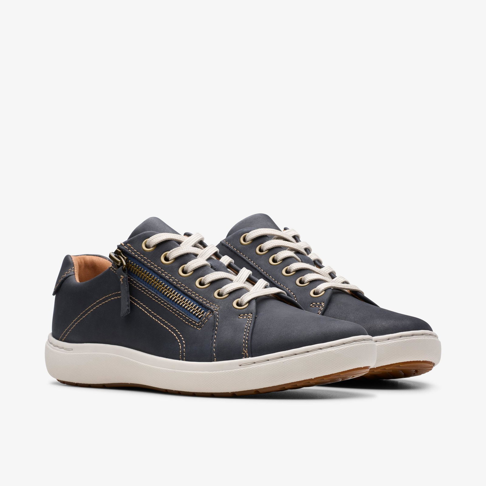 Shop Nalle Lace Navy Nubuck