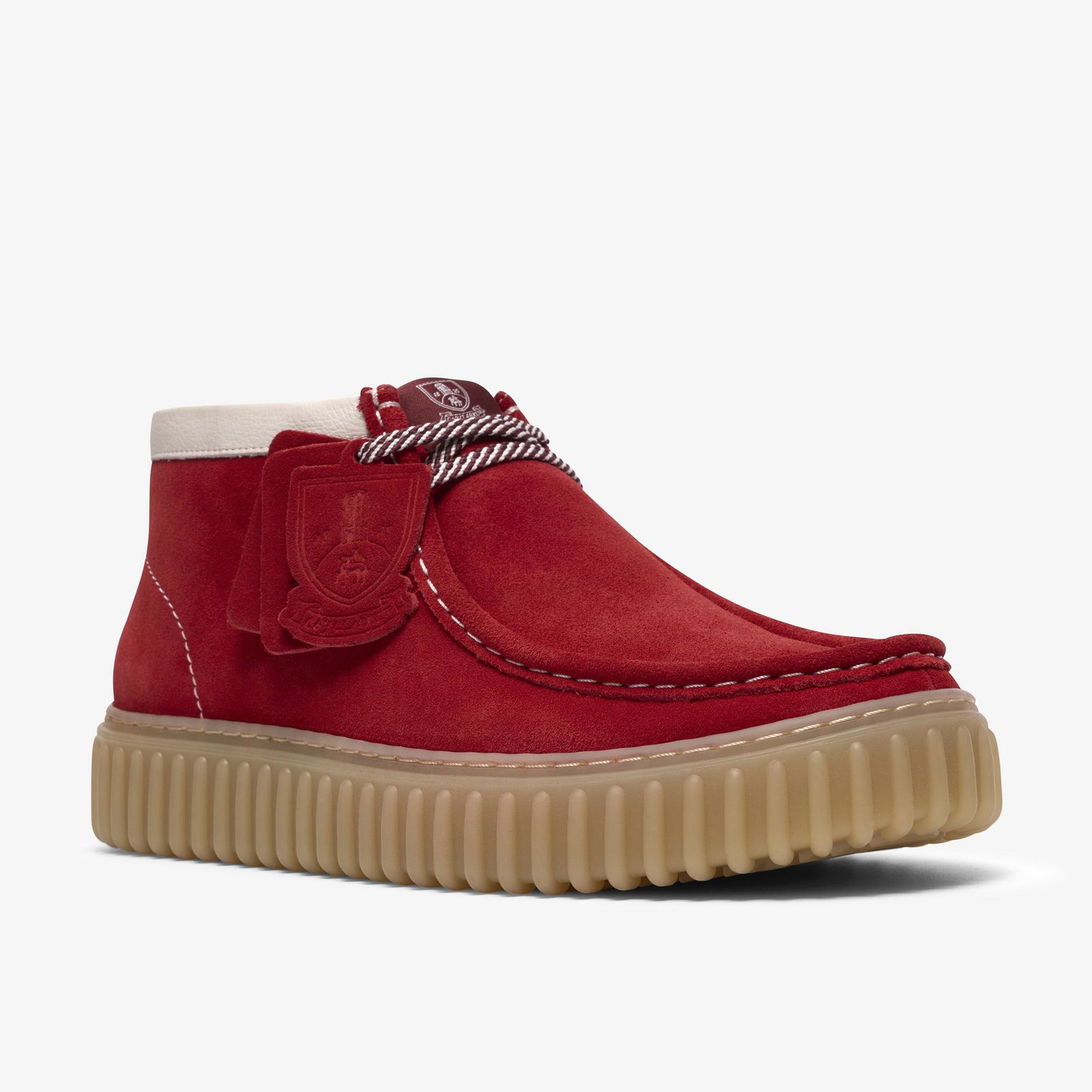 Shop Torhill Hi Red Suede