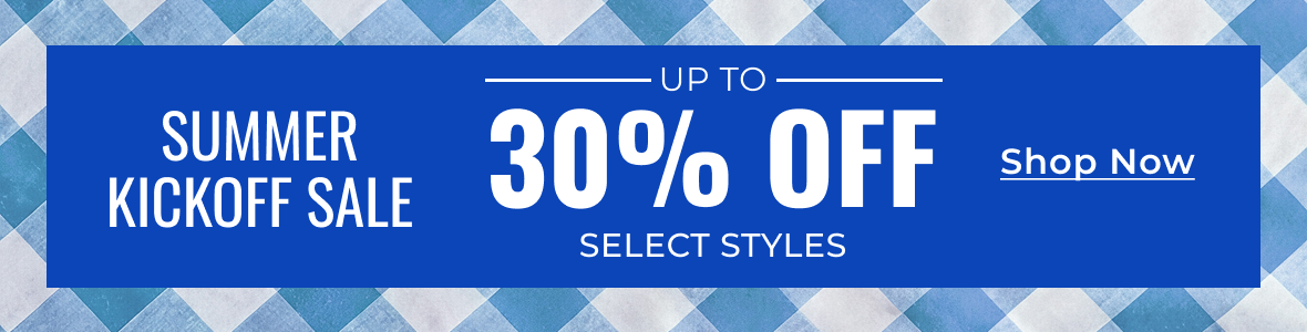 Summer Kickoff Sale | Up to 30% Off Select Styles 