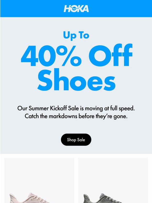 Up to 40% Off Select Styles
