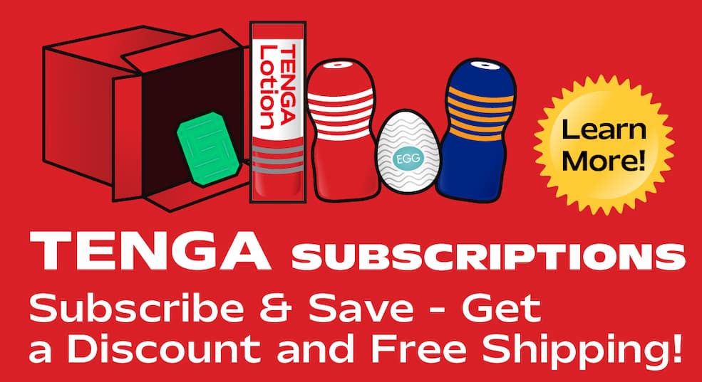 TENGA Subscriptions Banner