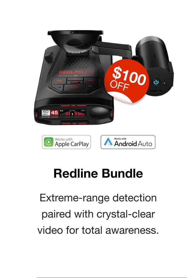 Redline Bundle: Extreme-range detection paired with crystal-clear video for total awareness.