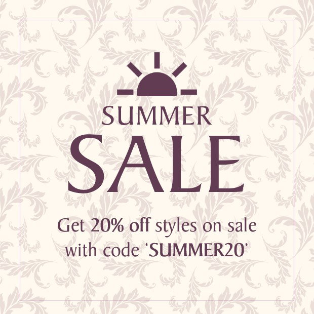 Summer Sale: 20% off styles on sale with code 'SUMMER20'